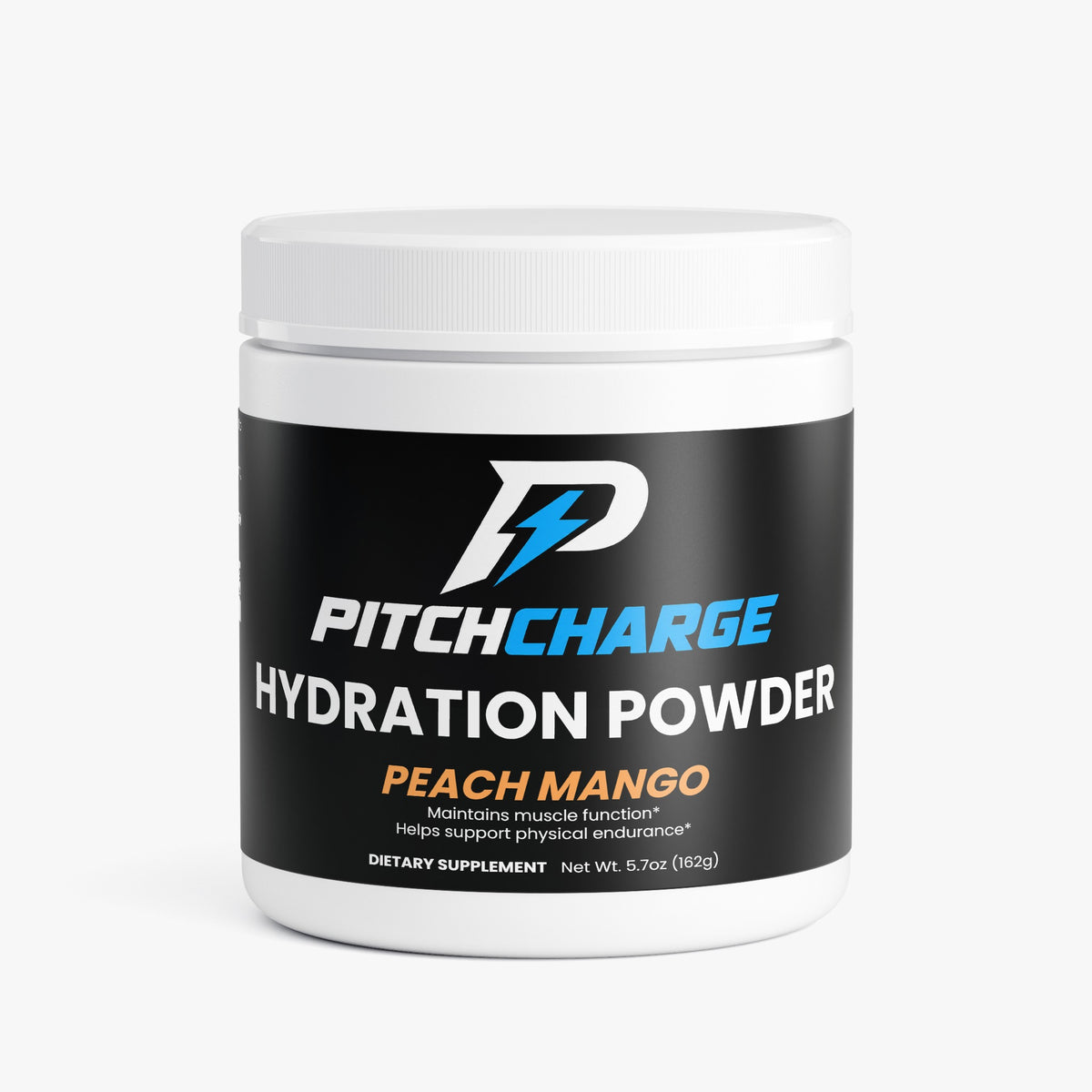 PitchCharge Hydration Powder – Peach Mango