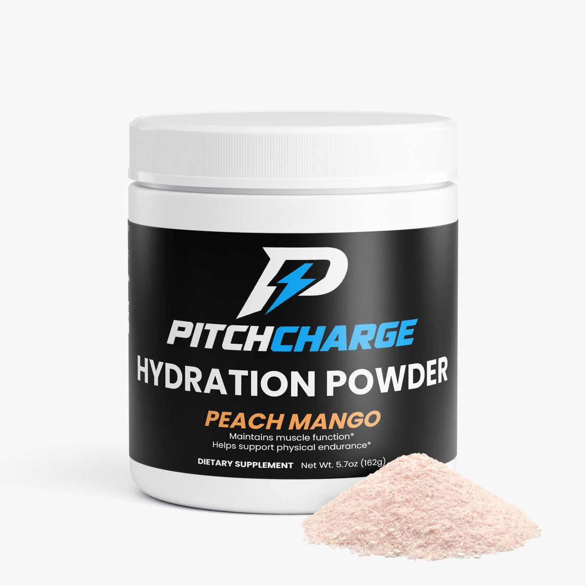 PitchCharge Hydration Powder – Peach Mango