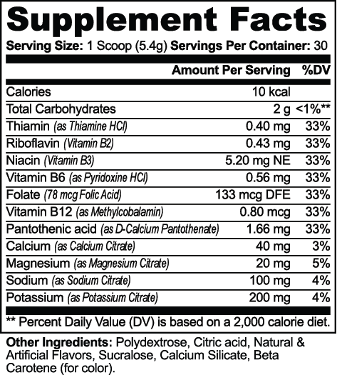 PitchCharge Hydration Powder – Peach Mango